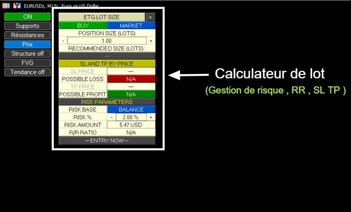 Calculateur de position intégré à APAS